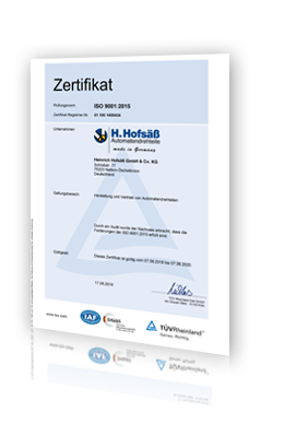 DIN EN ISO 9001:2015