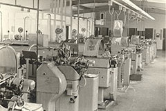 Our production facilities in the 1960s